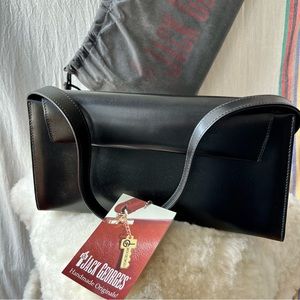 NWT Jack Georges Milano Flap Closure Handbag